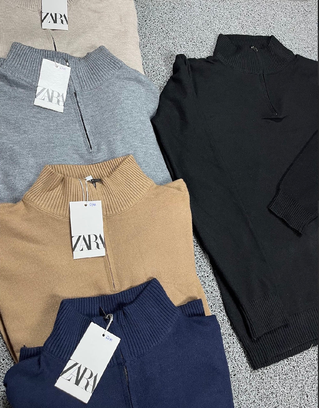 Zara-suéter zíper