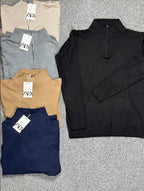 Zara-suéter zíper