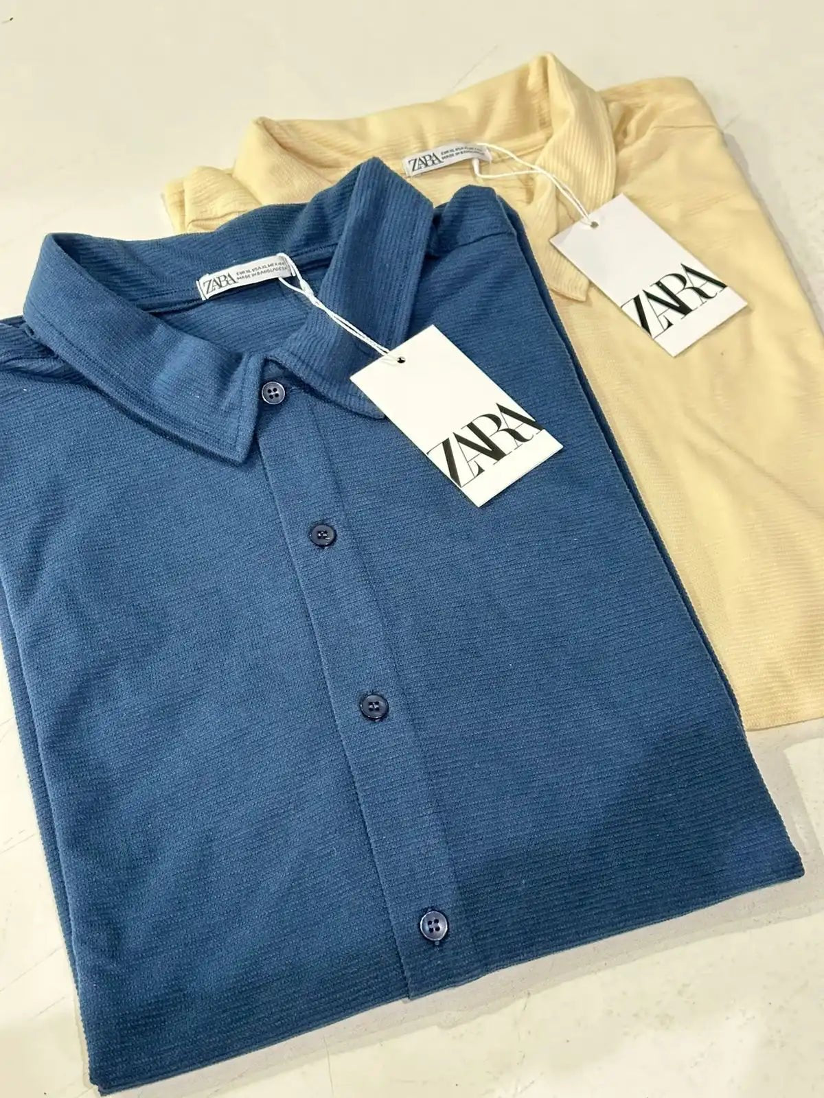 Camisa Texturizada Zara