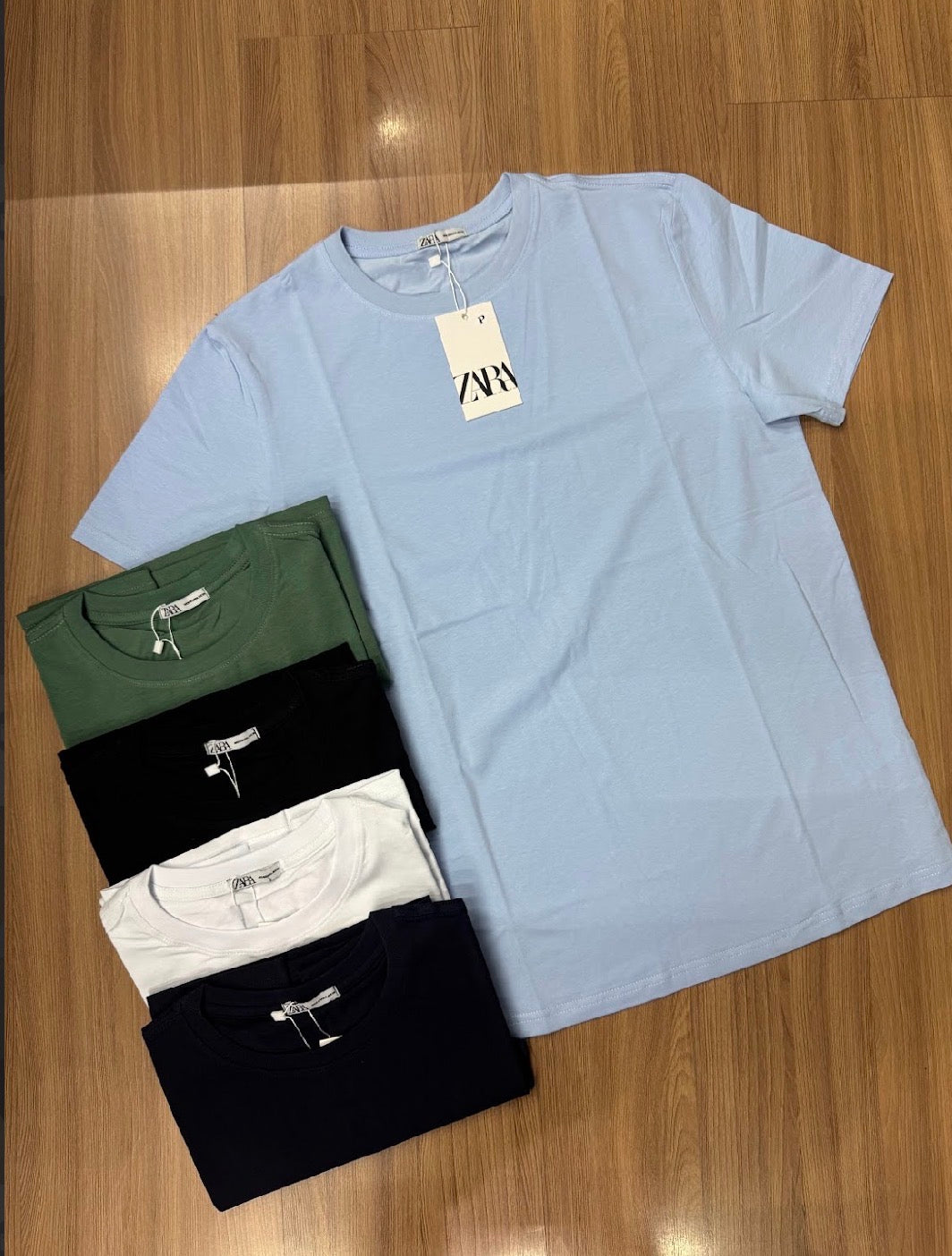 Zara-camiseta básica