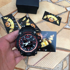 G-shock preto/vermelho