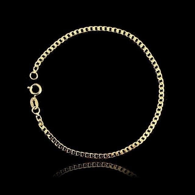 Pulseira grumet tradicional - 2,5 mm - 19 cm - fecho tradicional