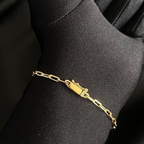 Pulseira cartie tradicional - 3,5 mm - 21 cm - fecho gaveta (2)