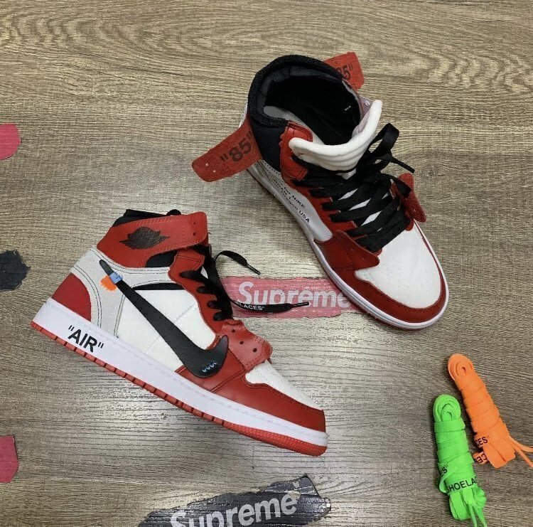 Air jordan off white