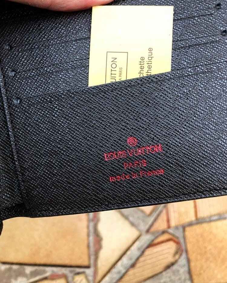 Carteira louis vuitton marron