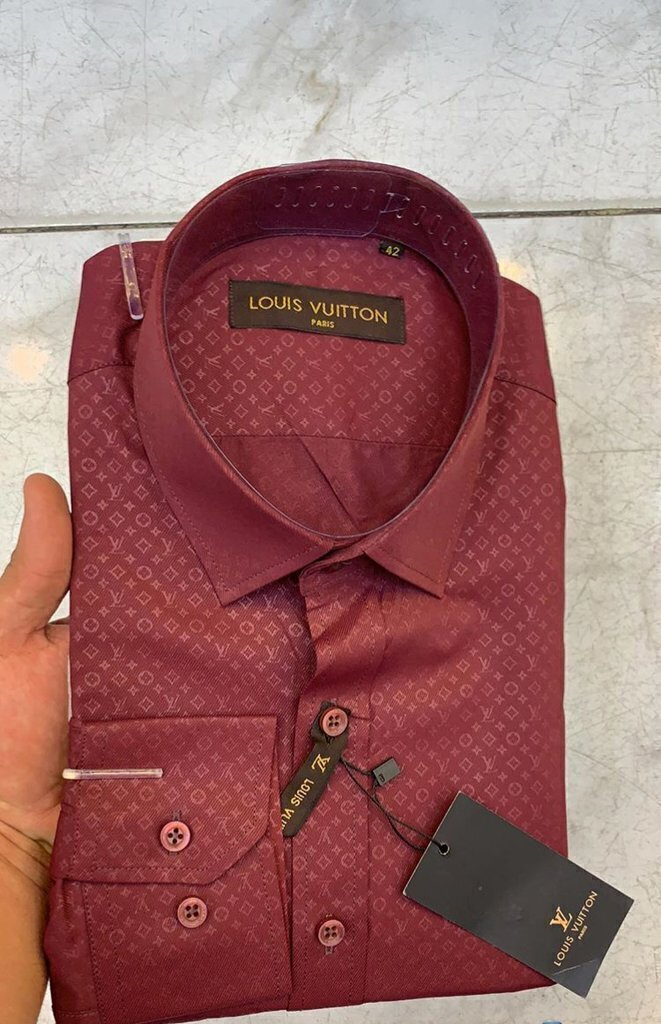 Camisa social louis vuitton