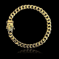Pulseira grumet - 7 mm - 21 cm - fecho gaveta nossa senhora