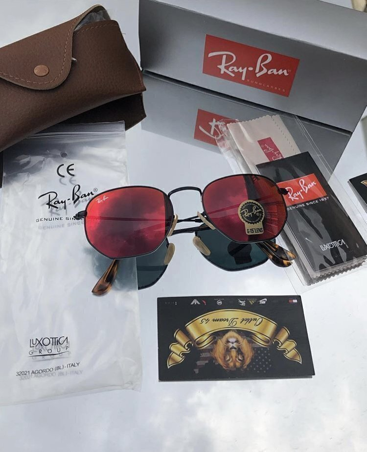 Ray-ban hexagonal (2)