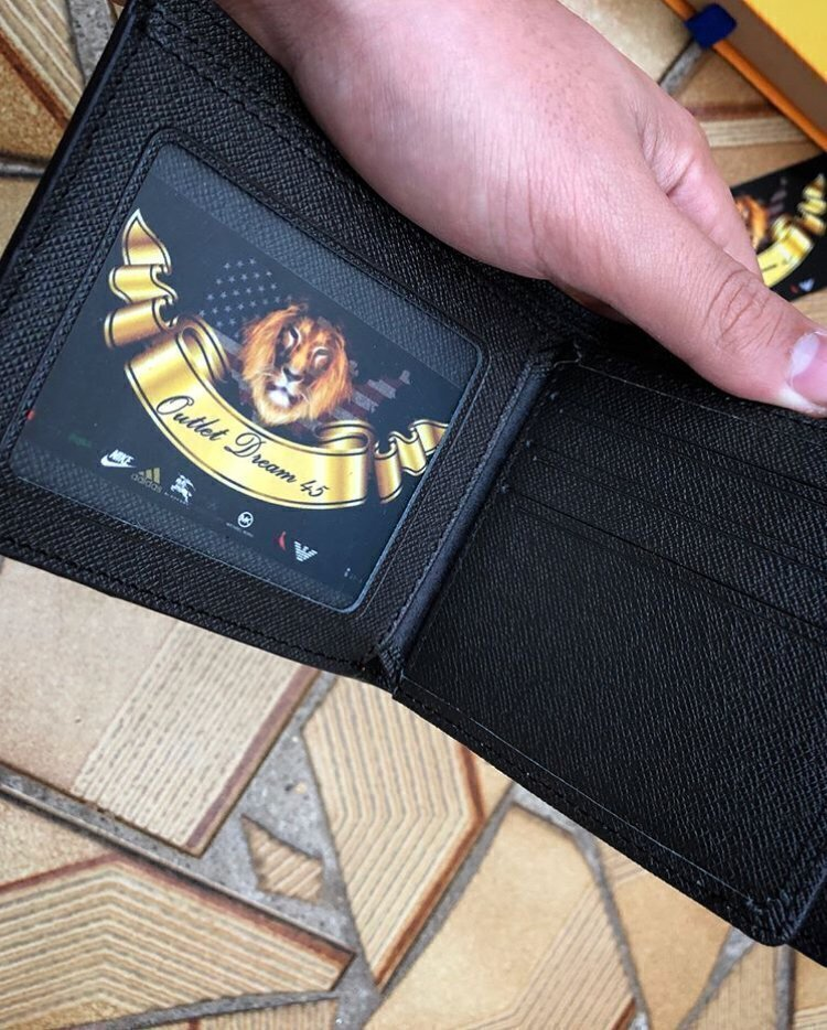 Carteira louis vuitton marron