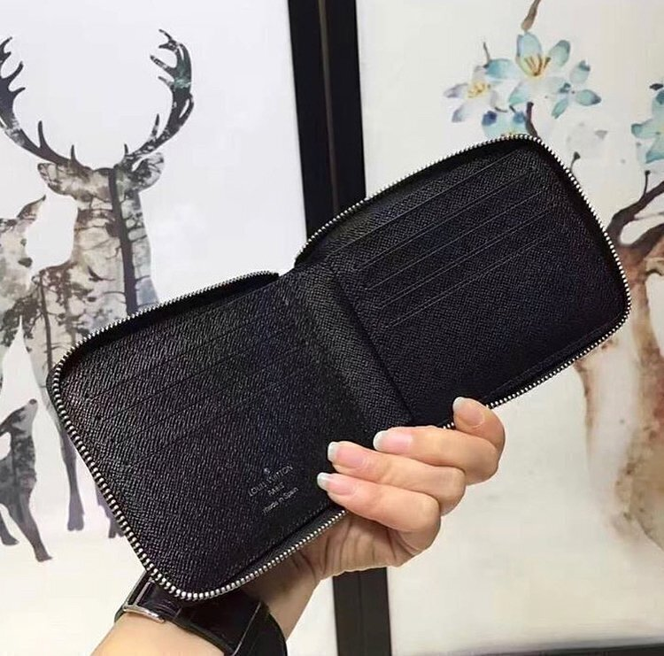 Carteira louis vuitton zíper