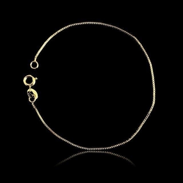 Pulseira três por um - 2 mm - 19 cm - fecho tradicional