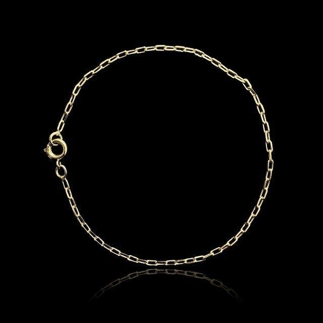 Pulseira tradicional - 2 mm - 20 cm - fecho tradicional