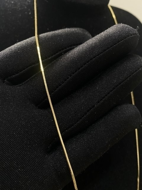 Corrente rabo de rato [1,5 mm - 60 cm] - fecho tradicional
