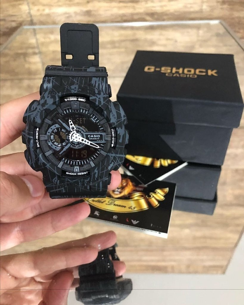 G-shok camuflado